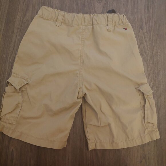 Tommy Hilfiger Khaki Flat Front Boys Toddler Short - Picture 3 of 3